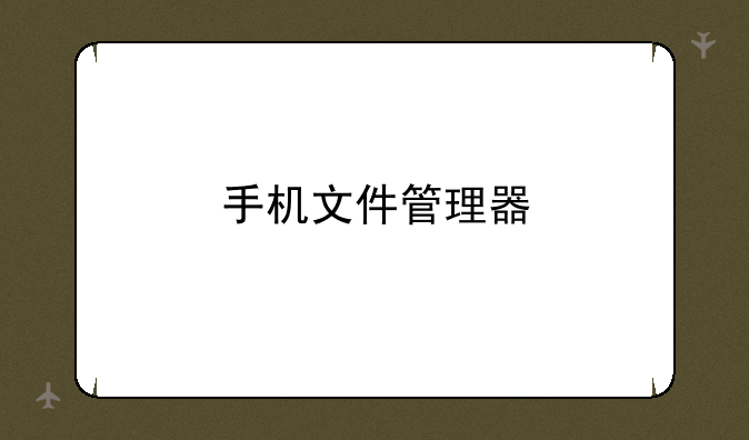 手机文件管理器