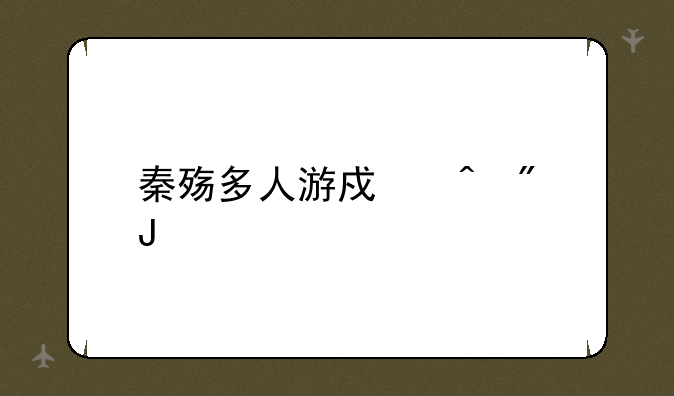 秦殇多人游戏时刷钱