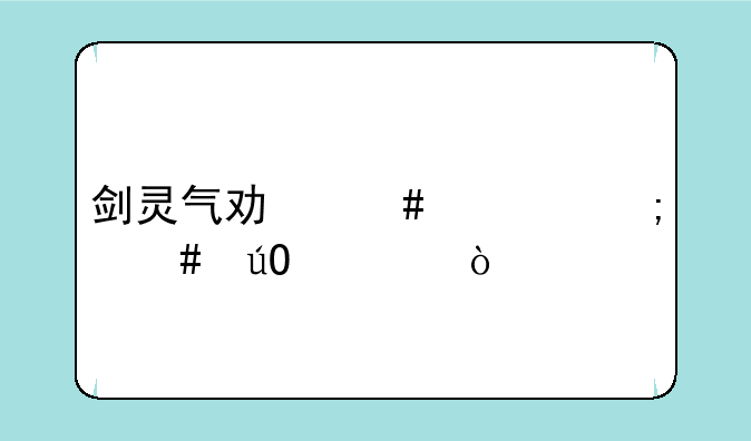剑灵气功师要怎么输出？